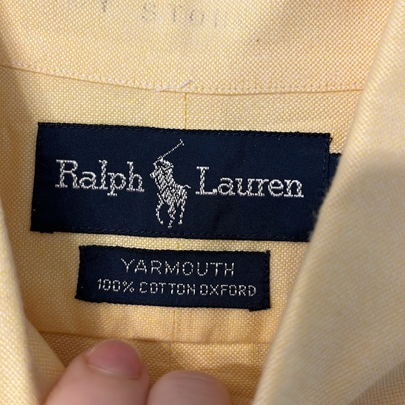 Polo Ralph Lauren Men’s Button Down Shirt Great Condition - Picture 3 of 5